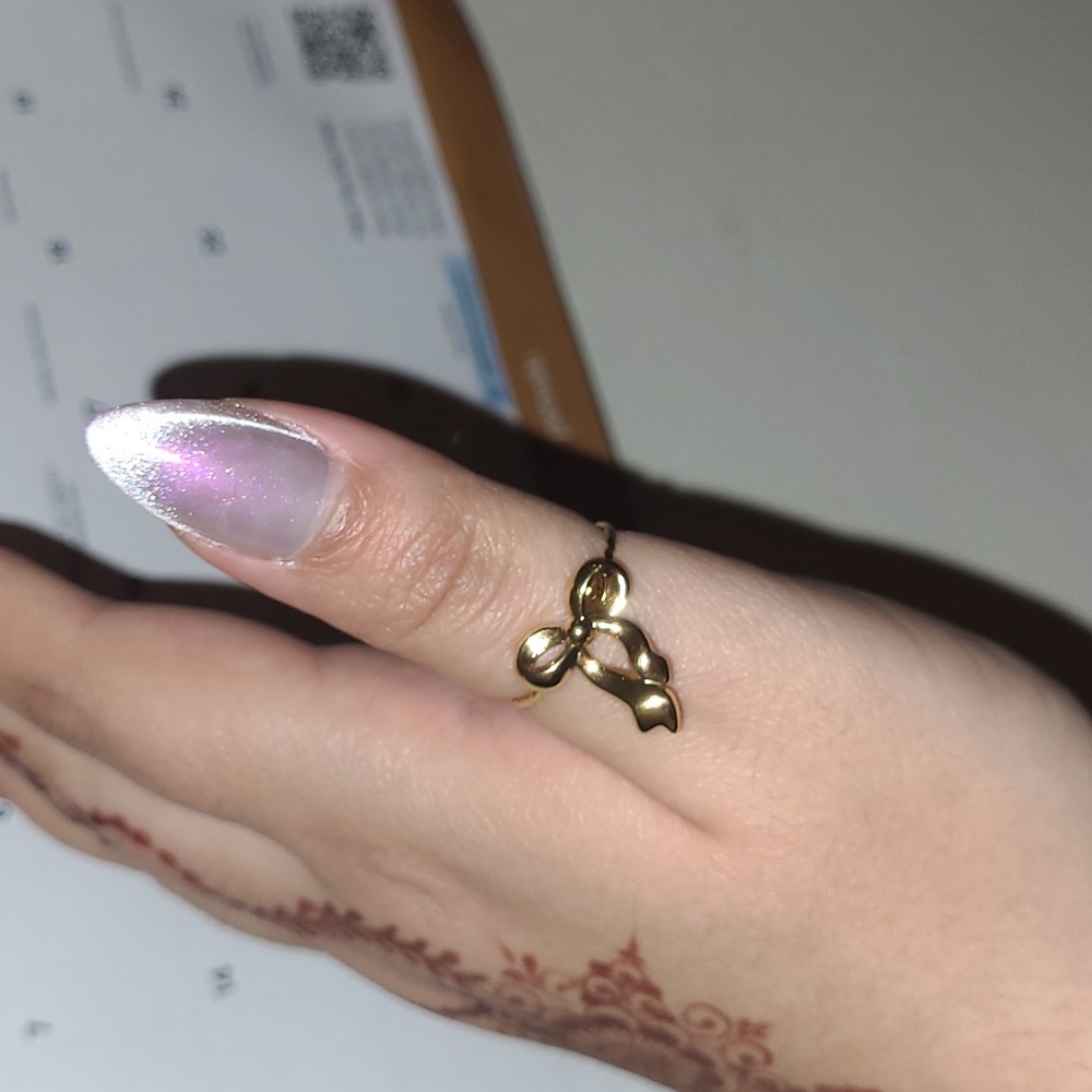 Free Size Bow Ring - Picture 3 of 6